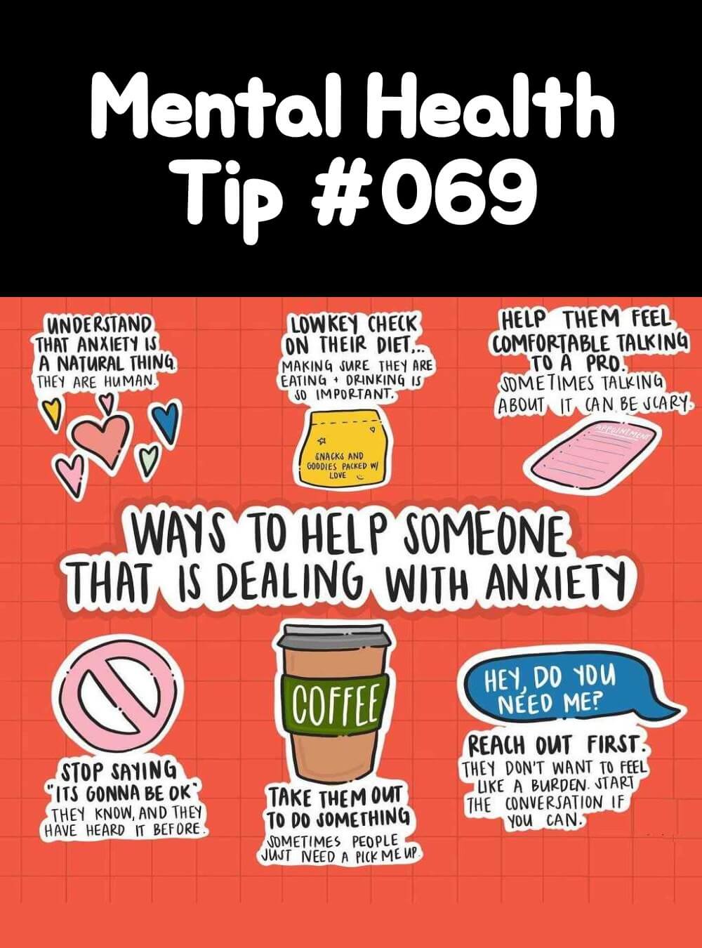 Emotional Well-being Infographic | Mental Health Tip #069
